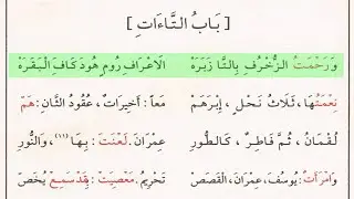 14 باب التاءات - منظومة المقدمة بصوت الشيخ أيمن رشدي سويد - المنظومة الجزرية - متن الجزرية