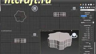 Creating 3d model of gear by keyboard input of parameters.