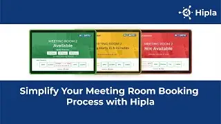 Simplify Your Meeting Room Booking Process with Hipla