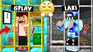 GPLAY I LAKI TRAFIAJĄ DO WIĘZIENIA NOOB i PRO W MINECRAFT?! GPLAY & LAKI