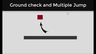 Best way to do Ground check and multiple jump system in unity
