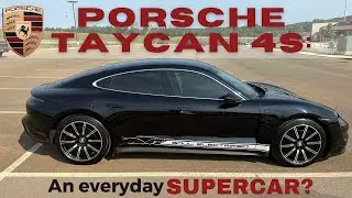 The Porsche Taycan 4S: Everyday SUPERCAR?!?  Full review and Dragy Test!