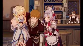 Genshin Impact - Noelle hangout Exam  Prep pt.3