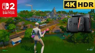 Nintendo Switch 2 Fortnite Reload Gameplay (4K 60FPS)