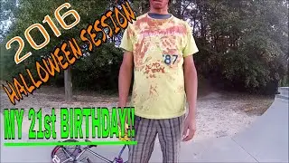 HALLOWEEN COSTUME SESSION!! (BMX)