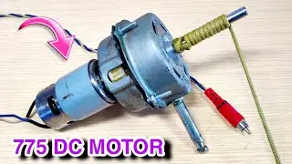 Powerful Metal GEARBOX for 775 DC Motor | Completely Handmade