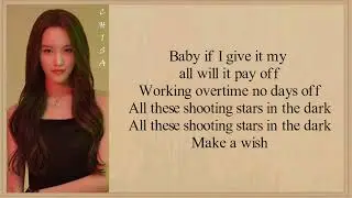 XG - shooting star (easy lyrics)