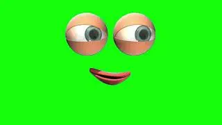 Eyes and Mouth Green Screen Effect no coppyright