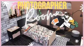 Lunalaxy 🌙TS4 - Photographer Room 📸 - Stop Motion Build + CC in the description!
