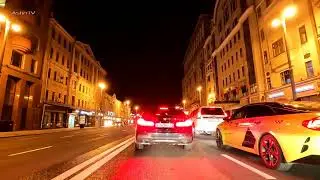 Спящая Москва. Город отдыхает после будней.