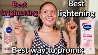 How to turn your CHEAP BODY LOTION into Super Lightening body lotion