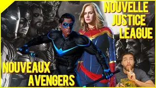 MARVEL : REBOOT DES AVENGERS & DC RELAUNCHE SA JUSTICE LEAGUE ! 🔥 