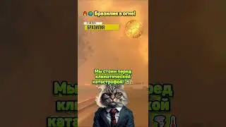 🔥🌍 Бразилия в огне!