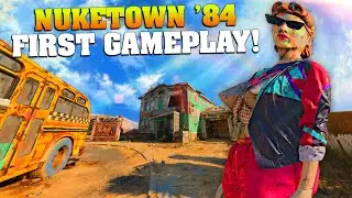 NUKETOWN is BACK and it's beautiful (NUKETOWN '84 FIRST GAMEPLAY REACTION & FUNNY MOMENTS) Quad Feed