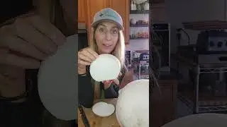 Foraged puffball mushrooms 😅