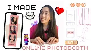 I MADE AN ONLINE PHOTOBOOTH IN FIGMA