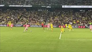 Messi 1:0 goal vs. Nashville SC — From the Stands — August 19, 2023