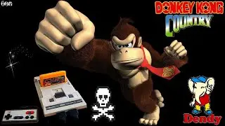 Donkey Kong Country - Pirated Versions for the Dendy Console