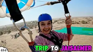 TRIP TO JAISALMER | Family Travel Vlog | Para Sailing Quad Bike Night Safari | Aayu and Pihu Show