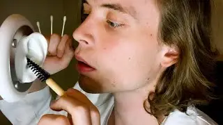 ASMR Deep Ear Cleaning Exam & Up Close Whispering 3Dio (doctor roleplay)