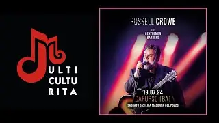 Russell Crowe 🎵 Multiculturita Summer Festival 2024