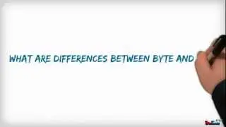 ~Differences between bit and Byte~
