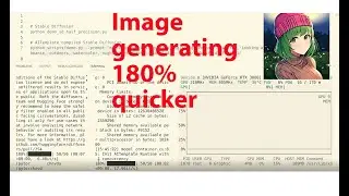 AITemplate: Speed up the stable diffusion - 180% increase for Nvidia cards: RTX 3060 do 18it/s