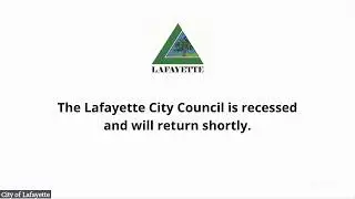 Lafayette City Council Meeting, December 16, 2024