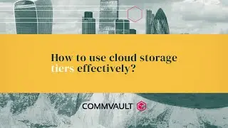 How to use cloud storage tiers effectively