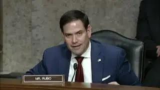 Sen Rubio Speaks at Foreign Relations Hearing on how the U.S. can Deter Putin from Invading Ukraine