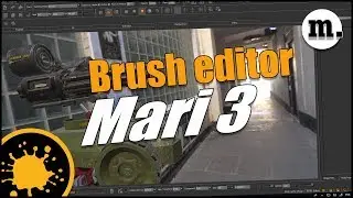 Mari brush tutorial : create your own brushes | Introduction to Mari 3