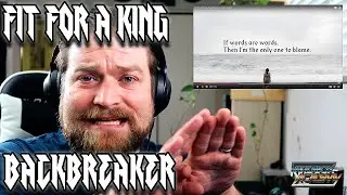 FIT FOR A KING | BACKBREAKER | REACTION & ANALYSIS by Vocal Coach / Metal Vocalist