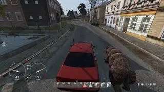 DayZ - Кто быстрее БМВ или медведь? ;)