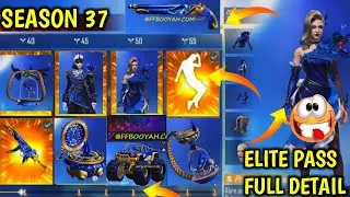 Season 37 elite pass free fire 2021 | June Elite pass Review | Next Elite pass Full Detail - 🌟