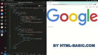How To Make A Website Like Google using HTML, CSS, JAVASCRIPT by html-basic.com