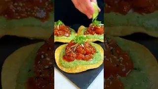 Spicy Tuna Tostadas #shorts
