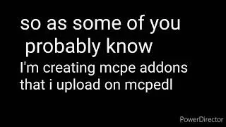 Addon comment section. (Comment here if you don't have an mcpedl account)