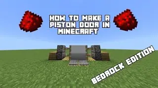 How to make a Piston Door in Minecraft