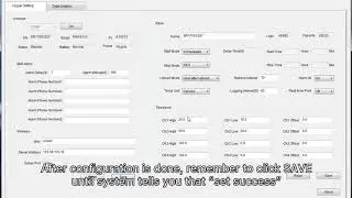 Manual for LogLive of R90   configuration