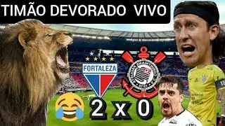 Zuando o Corinthians/  Fortaleza 2 x 0  Corinthians/  Corinthians eliminado da sulamericana