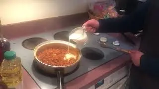 Add heavy cream to the pot