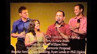 EVERY GOODBYE IS HELLO/I FEEL SO MUCH SPRING - ANDREW LIPPA/WILLIAM FINN - Sung by HARMONIC PROPOSAL
