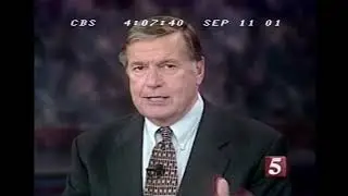 9/11 News Coverage, CBS5 Nashville 4:59 - 6:00 PM (EDT)