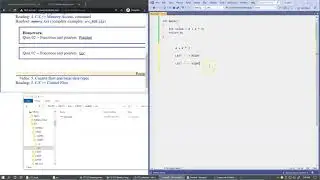 5.1 Control flow and basic data types. Operator precedence and associativity