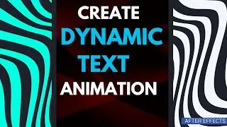 Elevate Your Typography: Exploring Dynamic Text Animation in After Effects