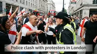 British Nationalists Clash with Police in London 🇬🇧