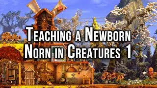 Creatures 1 Tutorial: Teaching a Newborn Norn