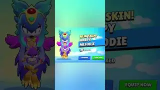 Unlocking Harpy Melodie! | #brawlstars #melodie #trending