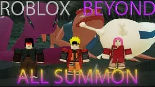 NRPG BEYOND ROBLOX ALL SUMMONING JUTSU!/ БЕЙОНД РОБЛОКС ВСЕ ТЕХНИКИ ПРИЗЫВА!