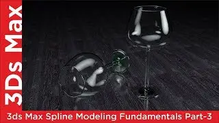 Spline Modeling Fundamentals 3ds Max Part-3 _3ds Max Tutorial - 19